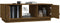 vidaXL - Salontafel - 100x50x35 - cm - massief - grenenhout - honingbruin