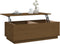vidaXL - Salontafel - 100x50x35 - cm - massief - grenenhout - honingbruin