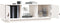 vidaXL - Salontafel - 100x50x35 - cm - massief - grenenhout - wit