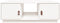 vidaXL - Salontafel - 100x50x35 - cm - massief - grenenhout - wit