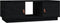 vidaXL - Salontafel - 100x50x35 - cm - massief - grenenhout - zwart
