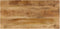 vidaXL - Salontafel - 100x50x35 - cm - massief - mangohout - en - staal