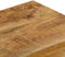vidaXL - Salontafel - 100x50x35 - cm - massief - mangohout - en - staal