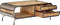 vidaXL - Salontafel - 100x50x35 - cm - massief - mangohout