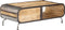 vidaXL - Salontafel - 100x50x35 - cm - massief - mangohout