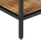 vidaXL - Salontafel - 100x50x35 - cm - massief - ruw - mangohout