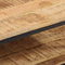 vidaXL - Salontafel - 100x50x35 - cm - massief - ruw - mangohout