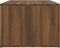 vidaXL - Salontafel - 100x50x36 - cm - bewerkt - hout - bruin - eikenkleur