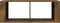 vidaXL - Salontafel - 100x50x36 - cm - bewerkt - hout - gerookt - eikenkleurig