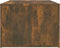 vidaXL - Salontafel - 100x50x36 - cm - bewerkt - hout - gerookt - eikenkleurig