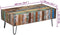 vidaXL - Salontafel - 100x50x38 - cm - massief - gerecycled - hout
