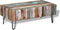 vidaXL - Salontafel - 100x50x38 - cm - massief - gerecycled - hout