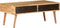 vidaXL - Salontafel - 100x50x39 - cm - massief - acaciahout