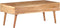 vidaXL - Salontafel - 100x50x39 - cm - massief - acaciahout