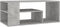vidaXL - Salontafel - 100x50x40 - cm - bewerkt - hout - betongrijs