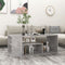 vidaXL - Salontafel - 100x50x40 - cm - bewerkt - hout - betongrijs