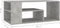 vidaXL - Salontafel - 100x50x40 - cm - bewerkt - hout - betongrijs
