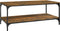 vidaXL - Salontafel - 100x50x40 - cm - bewerkt - hout - gerookt - eikenkleurig