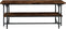 vidaXL - Salontafel - 100x50x40 - cm - bewerkt - hout - gerookt - eikenkleurig