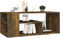 vidaXL - Salontafel - 100x50x40 - cm - bewerkt - hout - gerookt - eikenkleurig