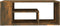 vidaXL - Salontafel - 100x50x40 - cm - bewerkt - hout - gerookt - eikenkleurig