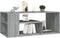 vidaXL - Salontafel - 100x50x40 - cm - bewerkt - hout - grijs - sonoma - eikenkleurig