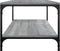 vidaXL - Salontafel - 100x50x40 - cm - bewerkt - hout - grijs - sonoma - eikenkleurig