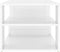 vidaXL - Salontafel - 100x50x40 - cm - bewerkt - hout - hoogglans - wit