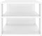 vidaXL - Salontafel - 100x50x40 - cm - bewerkt - hout - hoogglans - wit