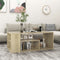 vidaXL - Salontafel - 100x50x40 - cm - bewerkt - hout - sonoma - eikenkleurig