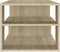 vidaXL - Salontafel - 100x50x40 - cm - bewerkt - hout - sonoma - eikenkleurig