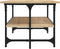 vidaXL - Salontafel - 100x50x40 - cm - bewerkt - hout - sonoma - eikenkleurig