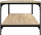vidaXL - Salontafel - 100x50x40 - cm - bewerkt - hout - sonoma - eikenkleurig