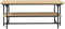 vidaXL - Salontafel - 100x50x40 - cm - bewerkt - hout - sonoma - eikenkleurig