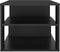 vidaXL - Salontafel - 100x50x40 - cm - bewerkt - hout - zwart