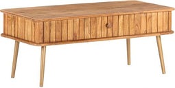 vidaXL - Salontafel - 100x50x40 - cm - massief - acaciahout