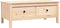 vidaXL - Salontafel - 100x50x40 - cm - massief - grenenhout