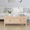 vidaXL - Salontafel - 100x50x40 - cm - massief - grenenhout