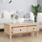 vidaXL - Salontafel - 100x50x40 - cm - massief - grenenhout