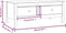 vidaXL - Salontafel - 100x50x40 - cm - massief - grenenhout - zwart