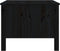 vidaXL - Salontafel - 100x50x40 - cm - massief - grenenhout - zwart