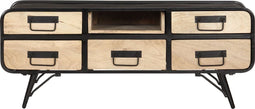 vidaXL - Salontafel - 100x50x40 - cm - massief - mangohout