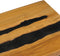 vidaXL - Salontafel - 100x50x40 - cm - massief - teakhout - en - lavasteen