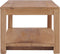vidaXL - Salontafel - 100x50x40 - cm - massief - teakhout