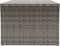 vidaXL - Salontafel - 100x50x40 - cm - poly - rattan - grijs