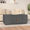 vidaXL - Salontafel - 100x50x41 - cm - massief - grenenhout - grijs