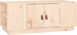vidaXL - Salontafel - 100x50x41 - cm - massief - grenenhout