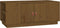 vidaXL - Salontafel - 100x50x41 - cm - massief - grenenhout - honingbruin