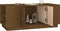 vidaXL - Salontafel - 100x50x41 - cm - massief - grenenhout - honingbruin