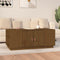 vidaXL - Salontafel - 100x50x41 - cm - massief - grenenhout - honingbruin